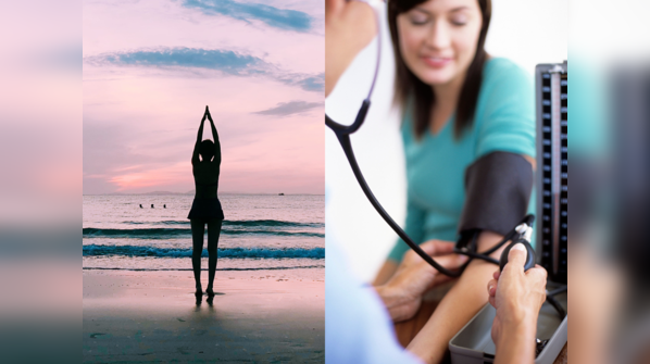 Yoga asanas for hypertension