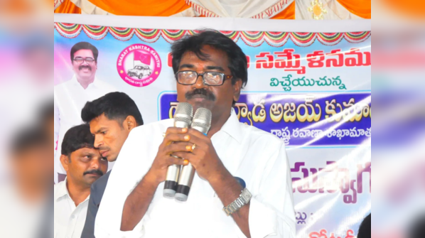 Puvvada Ajay, minister and BRS candidate, Khammam
