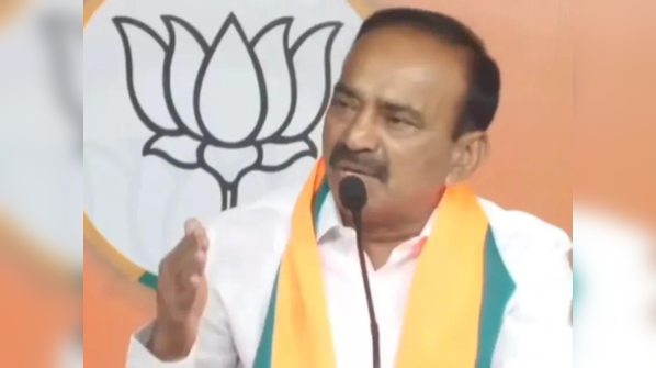 Eatala Rajender, BJP candidate, Gajwel & Huzurabad
