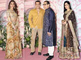From Salman Khan to Katrina Kaif, stars turn up in traditional best at Ramesh Taurani's Diwali party