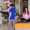 Prenatal yoga under guidance