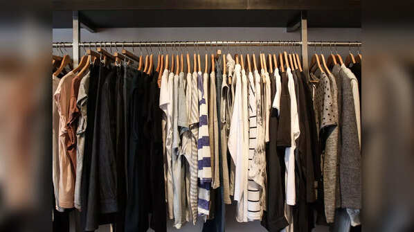 Black and white clothes
