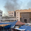 Israel claims Hamas using complex as cover