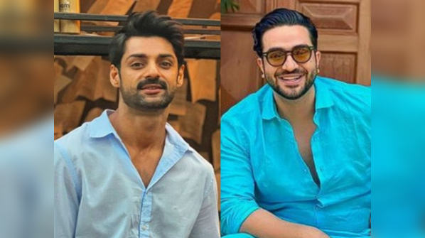 Karan Wahi and Aly Goni