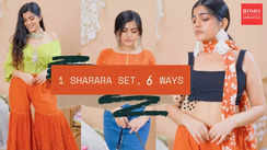 
Styling a Sharara Set in 6 different ways #UpcyclewithKritika
