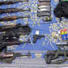 Weapons found in the hospital