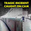 Article image for: CCTV: After seeing off daughter, man dies after falling under moving train in UP's Agra