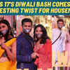 Article image for: Bigg Boss 17's Diwali Bash: <i class="tbold">housemates</i> pose for the paps with a 'Do not talk' tap on their mouth
