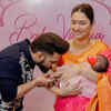 Let me touch my Laxmi's feet