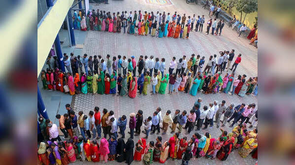 Around 5,000 polling booths run by women