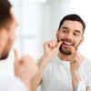 Brush your teeth twice a day and floss daily