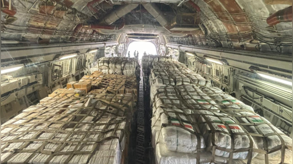 India had planned to send more humanitarian assistance