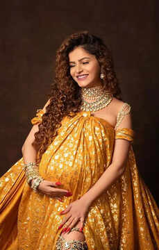 Rubina Dilaik's ethereal maternity photoshoot takes fans on cloud nine, see pictures