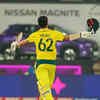 ICC World Cup 2023: Travis Head receives his Player of the Match award from Sachin Tendulkar.
