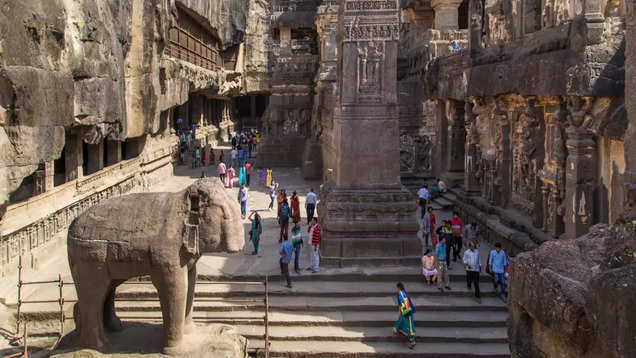 Exploring Kailasa Temple, one of world's most remarkable cave temples