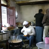Morning meal prepared for trapped workers