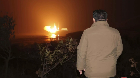 Satellite flew over Japanese island