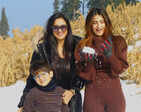 Shweta Tiwari is making cherished memories with daughter Palak and son Reyansh on a picture-perfect vacation
