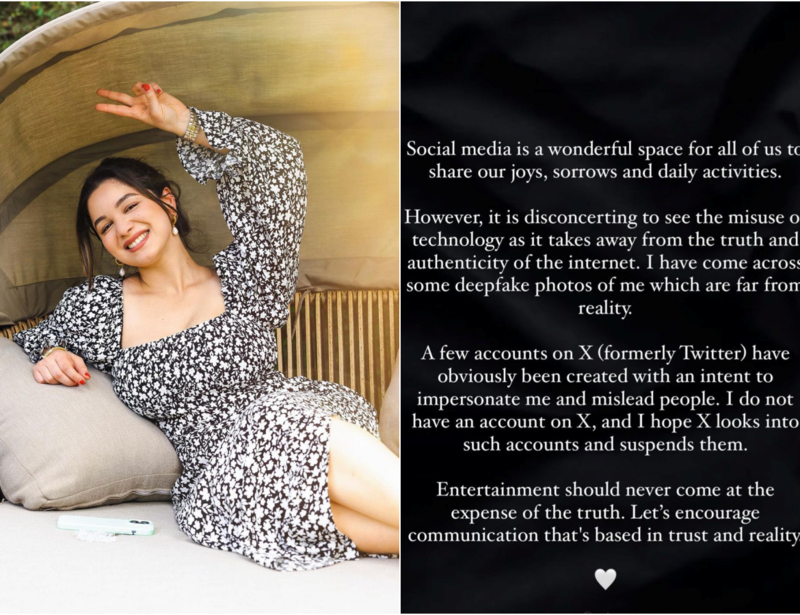 ​Sara Tendulkar expresses concern over misuse of technology amid deepfake photos take over the internet
