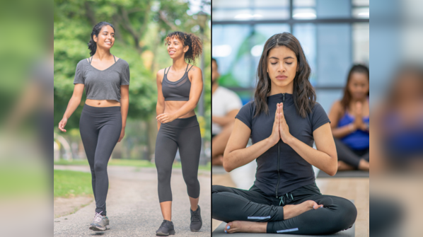 Walking or yoga for fat loss