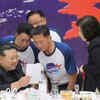 Kim praised scientists and workers 