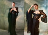 Bhumi Pednekar brings retro glam to the frame in a black saree, see pictures