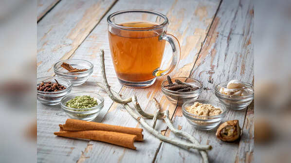 Herbal kadhas for colds, coughs and digestion