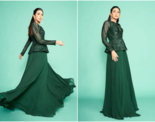 Karisma Kapoor is the ultimate style diva in this emerald green ensemble, see pictures