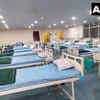 Preparations complete at Community Health Center Chinyalisaur for the treatment of 41 workers who will be brought here after they are rescued and brought out of Silkyara tunnel.