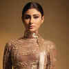 Mouni Roy raises the fashion bar with her look in a glistening gold gown |  Times of India