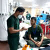 Medical examination of all the 41 workers who were rescued from Silkyara tunnel yesterday, underway in Rishikesh AIIMS.