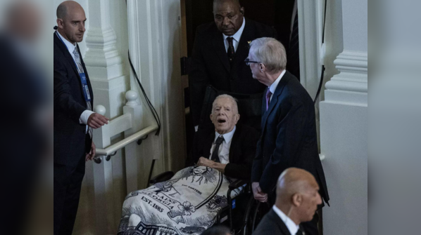 Jimmy Carter went to hospice care in February