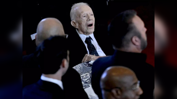 Jimmy Carter did not address the memorial service