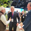 'Meeting friends' 