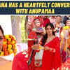 Article image for: Anupmaaa on location: Vandana bursts out in tears while talking about her mom to Anupamaa