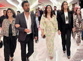 Animal premiere sees Ranbir Kapoor with Neetu Kapoor, Alia Bhatt accompanied by sister Shaheen 