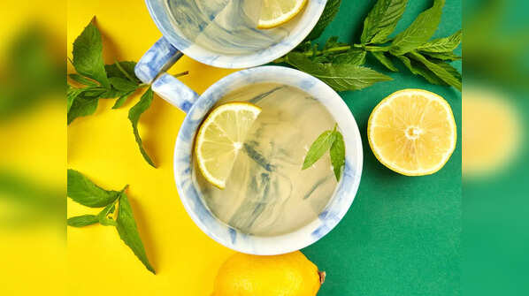 Lemon mint tea
