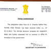 Telangana governor accepts CM K Chandra Sekhar Rao's resignation; asks him to continue in office till formation of new government.