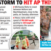 Cyclone in AP News: First storm to hit Andhra Pradesh this year