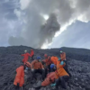 Dead carried down mountain in bodybags