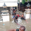 Cyclone Michaung Live: Indian Army personnel rescuing stranded people in Saidapet in Tamil Nadu.