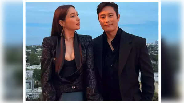 Lee Byung Hun and Lee Min Jung