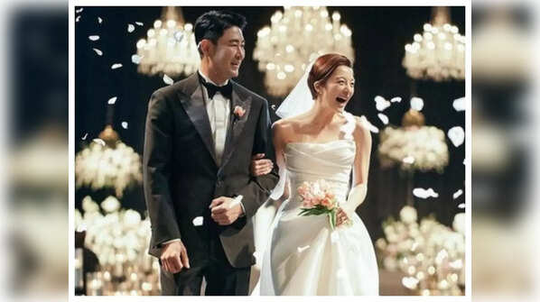 Hwang Bo Ra and Cha Hyun Woo