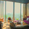 Panoramic view from the living room