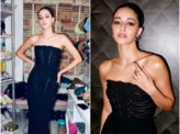 Ananya Panday's black strapless dress is the only party staple we need this season, see pictures
