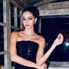 black aline cocktail dress Flying Tomato Black Faux Leather A-Line Mini Dress main image 1