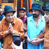 Article image for: <i class="tbold">Dharmendra</i> celebrates his 88th birthday with fans; Sunny Deol holds his father's hand