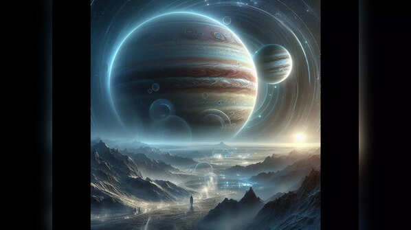 Moon and Jupiter ballet (January-April)