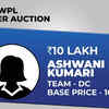 WPL Auction 2024 Live: Ashwani Kumari