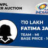 WPL Auction 2024 Live: Fatima Jaffer